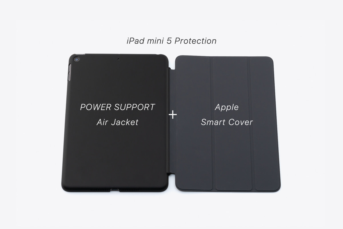 iPad mini 5」の保護ケースはエアージャケット＆スマートカバーがおすすめ - アンチュウモサク